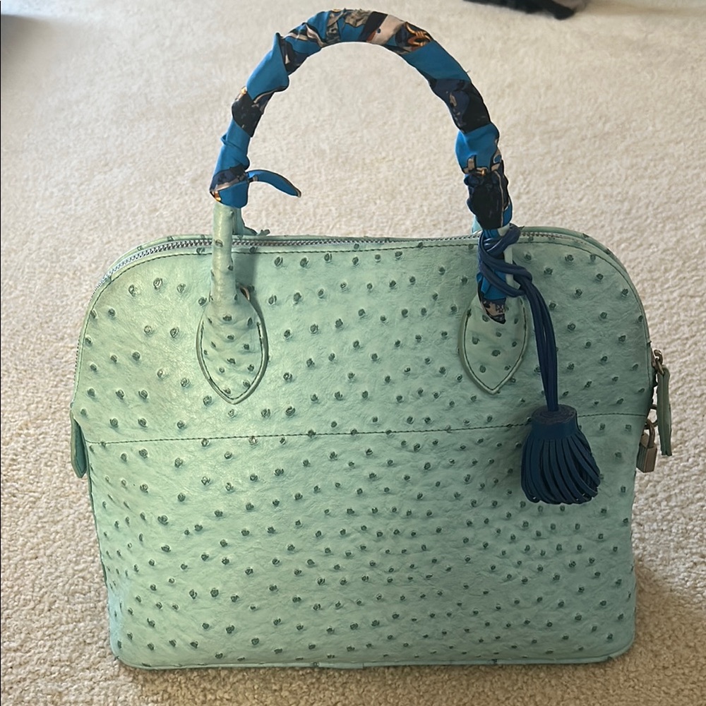 Elegant Mint Green Handbag